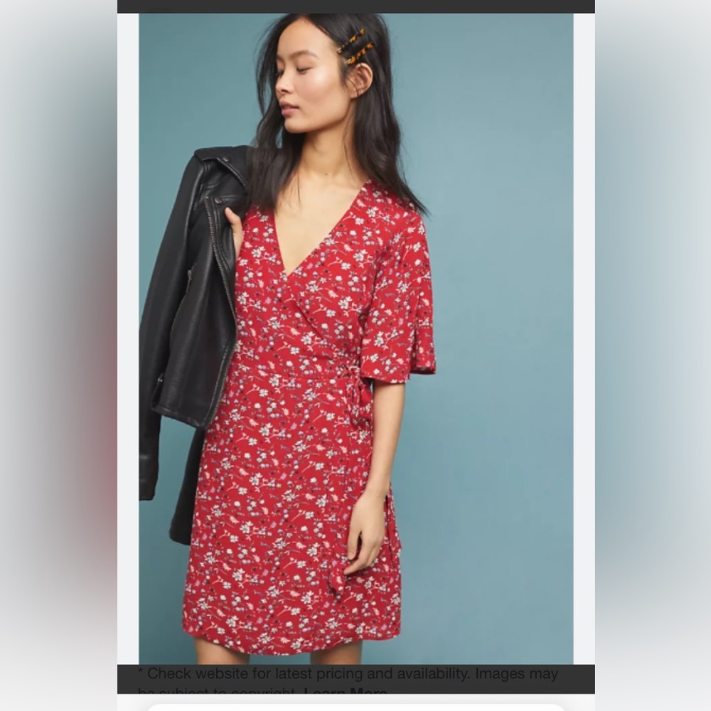 Sanctuary floral paradise wrap dress size XS